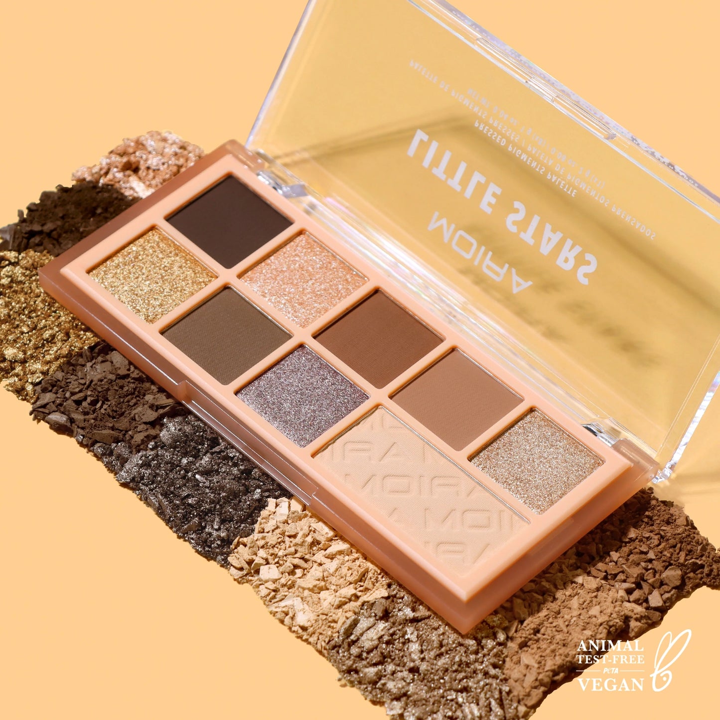 Paleta de Sombras PRESSED PIGMENTS PALETTE LITTLE STARS MOIRA