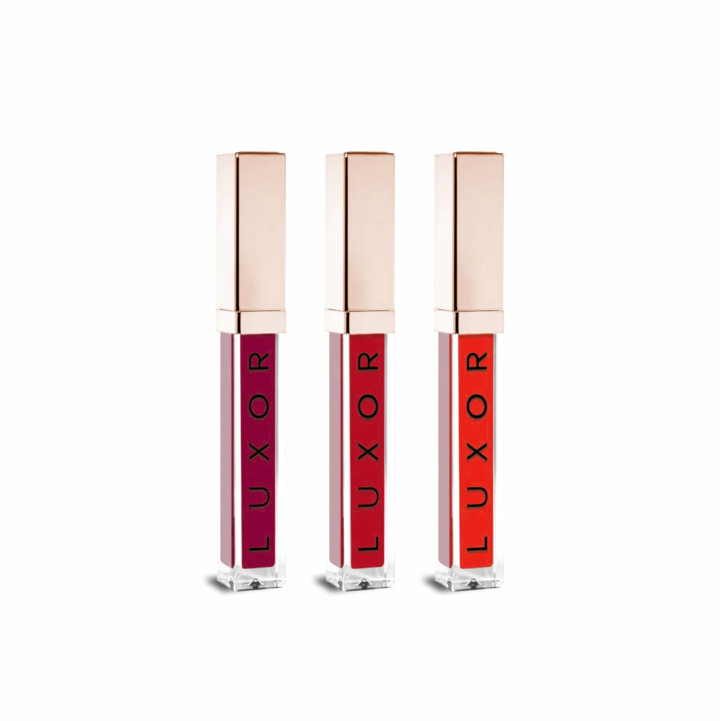 Set Labiales Matte RED VOL. 1 LUXOR COSMETICS