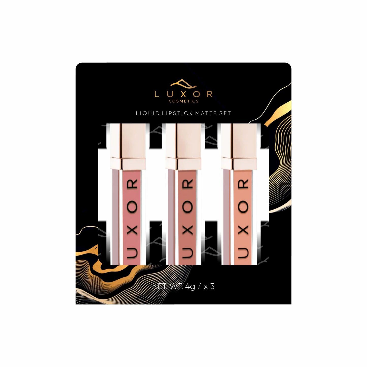 Set Labiales Matte NUDES VOL. 1 LUXOR COSMETICS