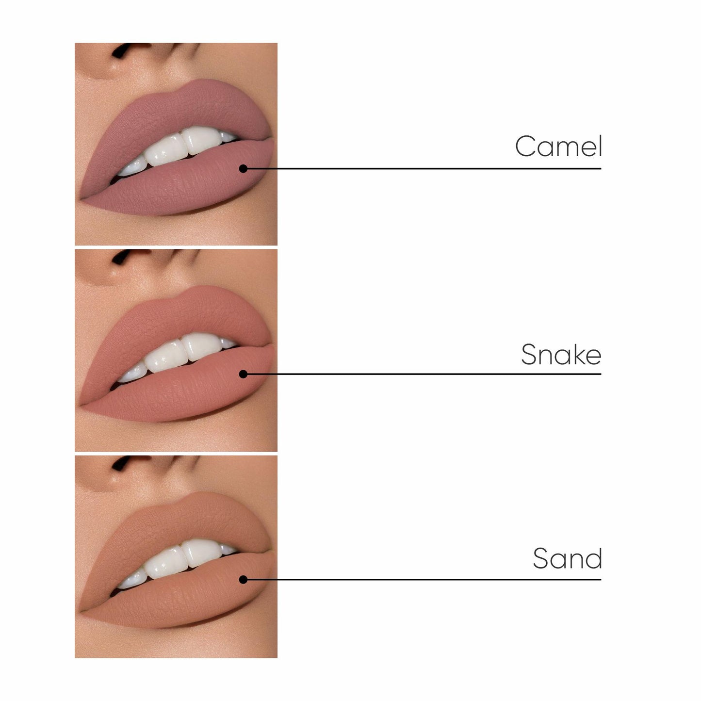 Set Labiales Matte NUDES VOL. 1 LUXOR COSMETICS