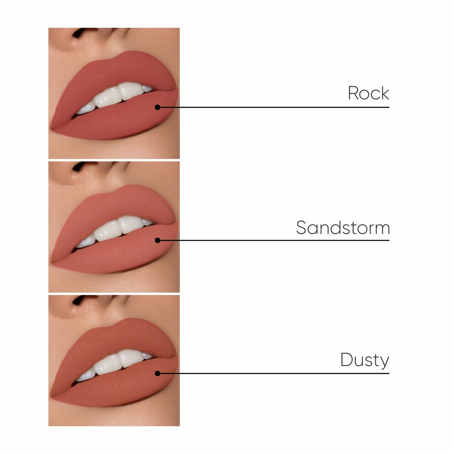 Set Labiales Matte NUDES VOL. 2 LUXOR COSMETICS
