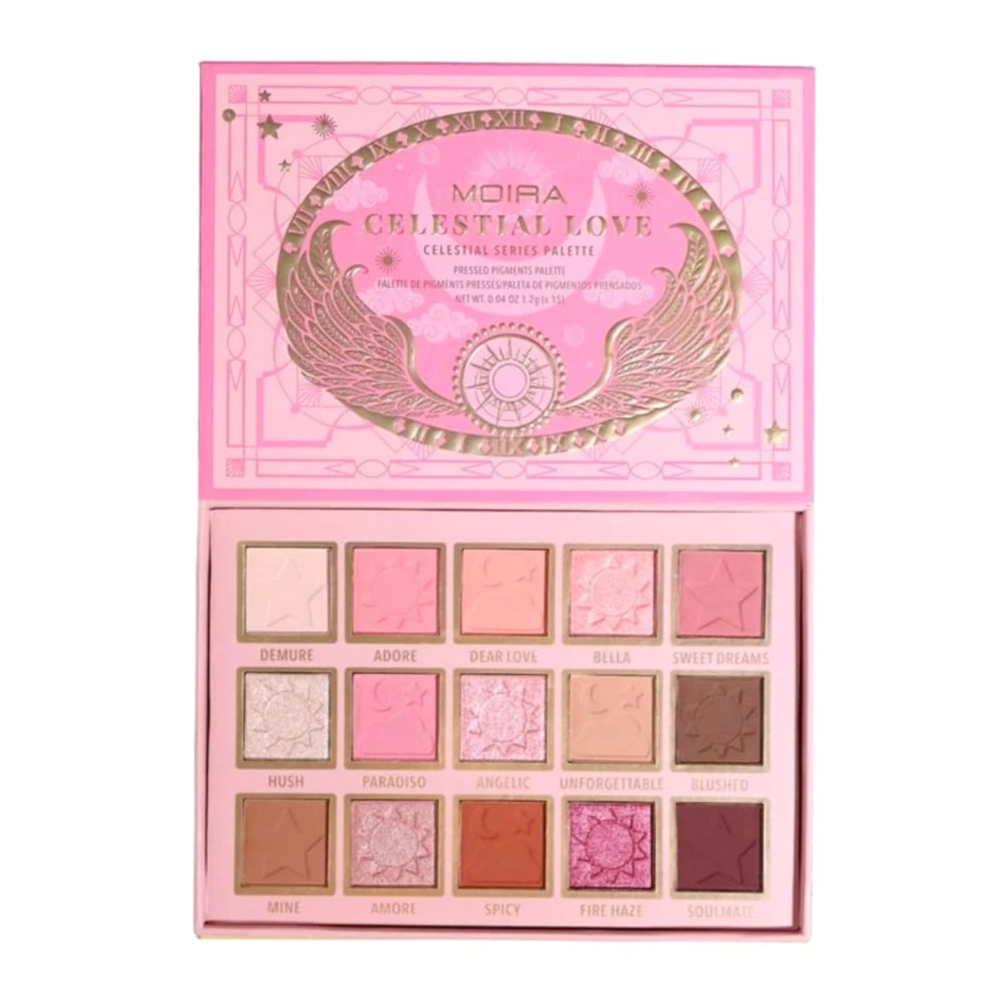 Paleta de Sombras CELESTIAL SERIES PALETTE CELESTIAL LOVE MOIRA