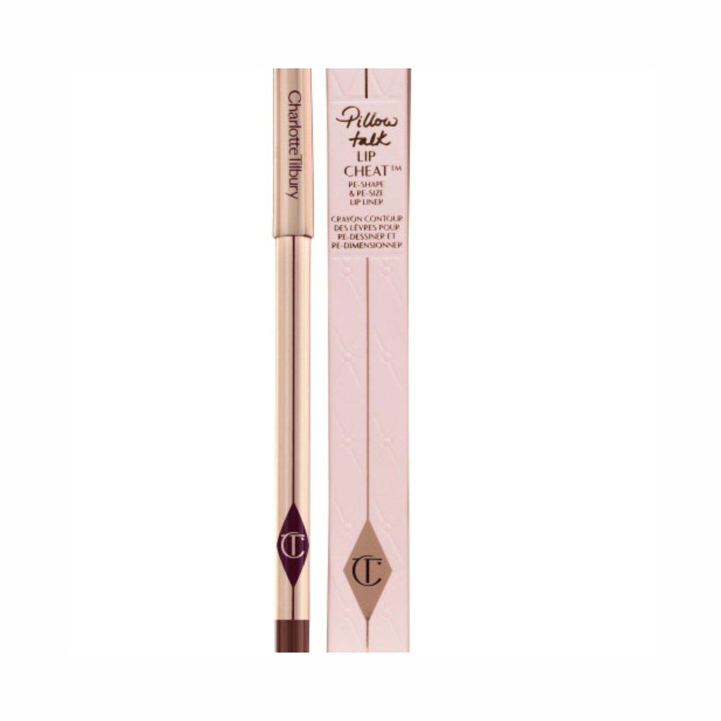 Lápiz Delineador de Labios PILLOW TALK LIP CHEAT PILLOW TALK 3 INTENSE CHARLOTTE TILBURY