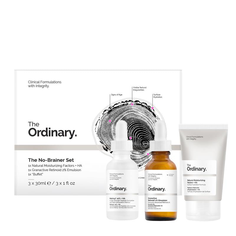 THE ORDINARY - Set Piel Madura "THE NO-BRAINER SET"