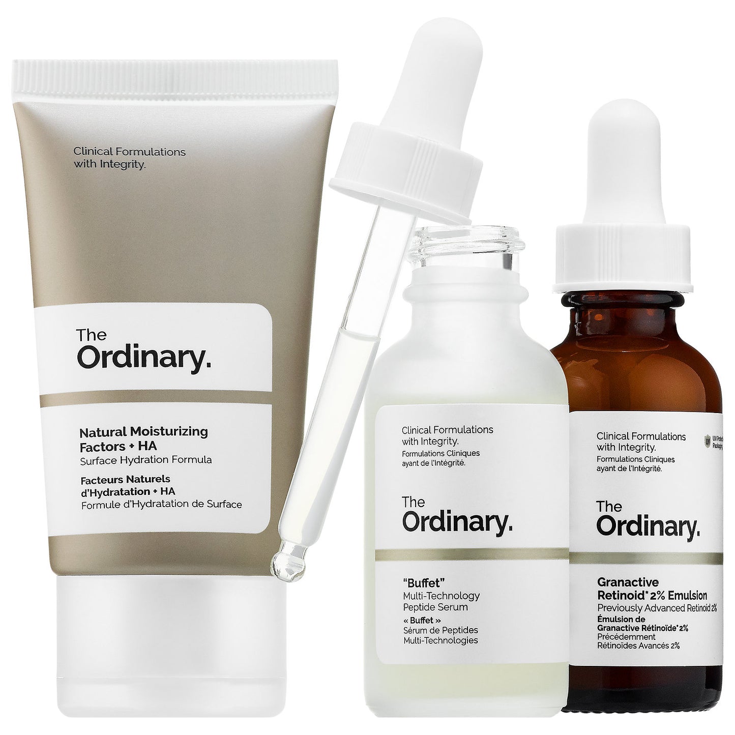 THE ORDINARY - Set Piel Madura "THE NO-BRAINER SET"