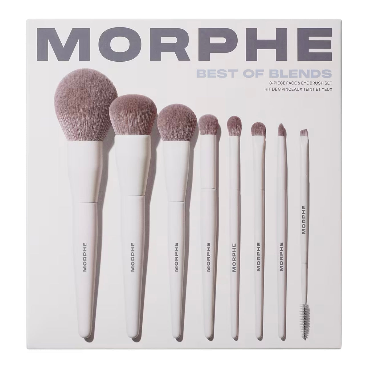 Set de Brochas Best of Blends 8-Piece Face & Eye Brush MORPHE