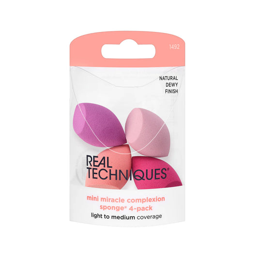 Real Techniques 4 Pack Miracle Mini Complexion Sponge