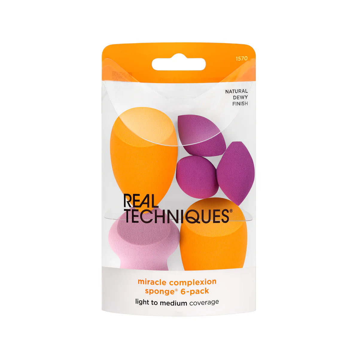 Real Techniques | Miracle Complexion Sponges, 6 pack