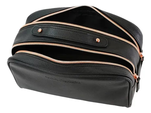 Cosmetiquera DOBLE ZIPPER COSMETICS BAG BEAUTY CREATIONS