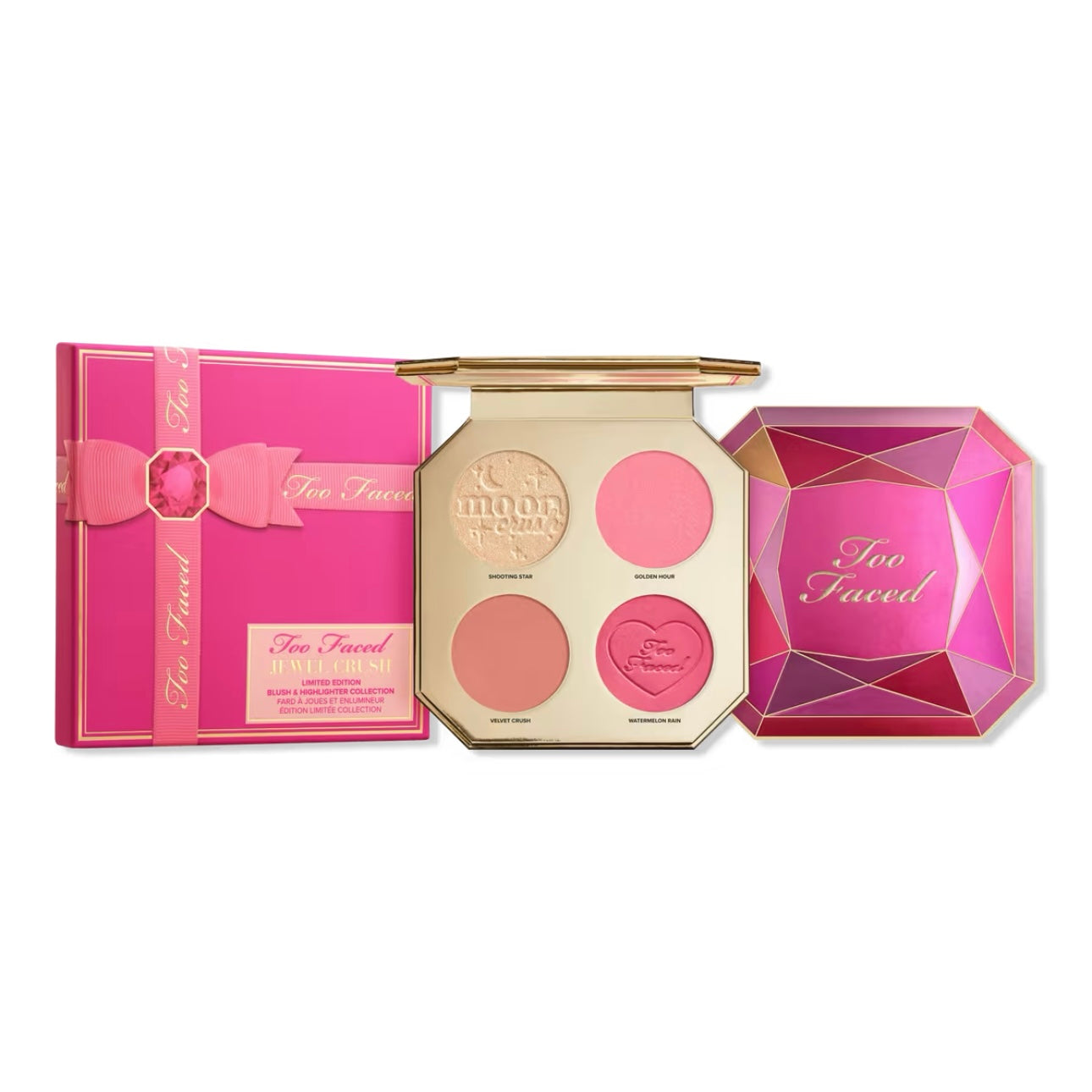 Limited Edition Jewel Crush Blush & Highlighter Collection TOO FACED