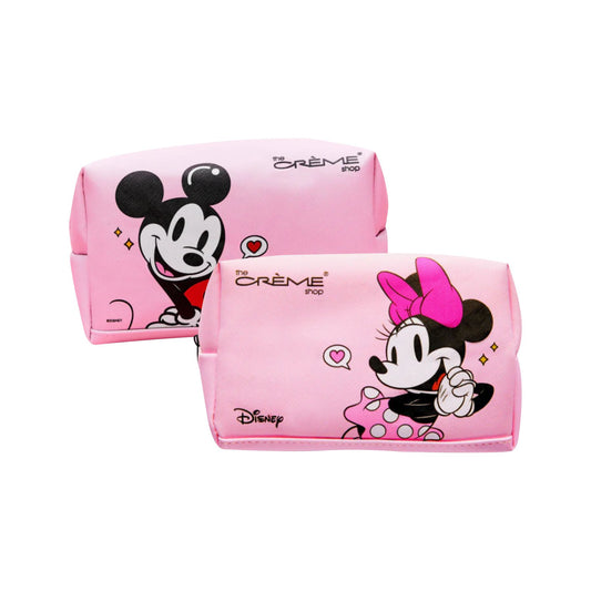 Cosmetiquera MICKEY & MINNIE MOUSE TRAVEL POUCH PINK THE CREME