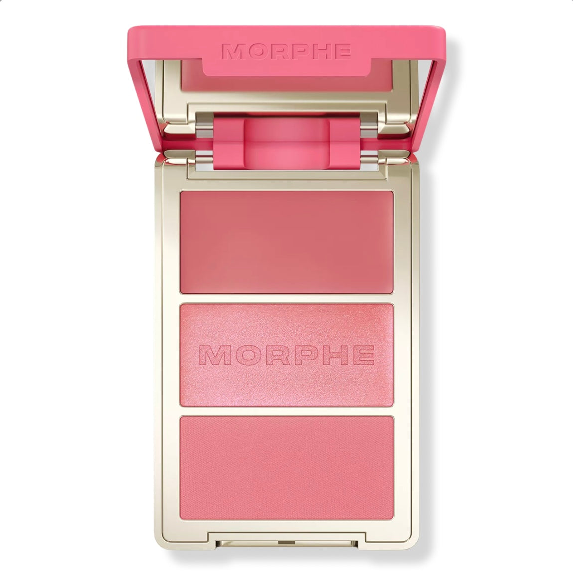 Blush Cheek Thrills Multi-Finish Face Trio MORPHE