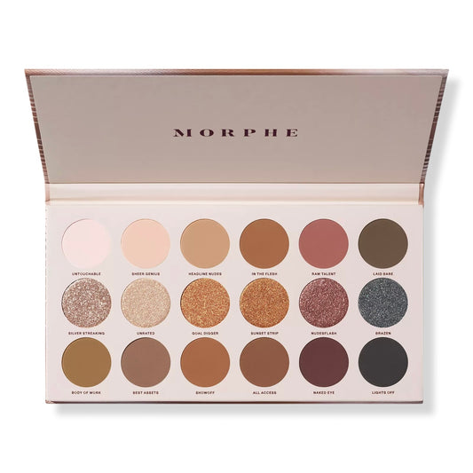 Paleta de Sombras NUDE AMBITION PALETTE MORPHE