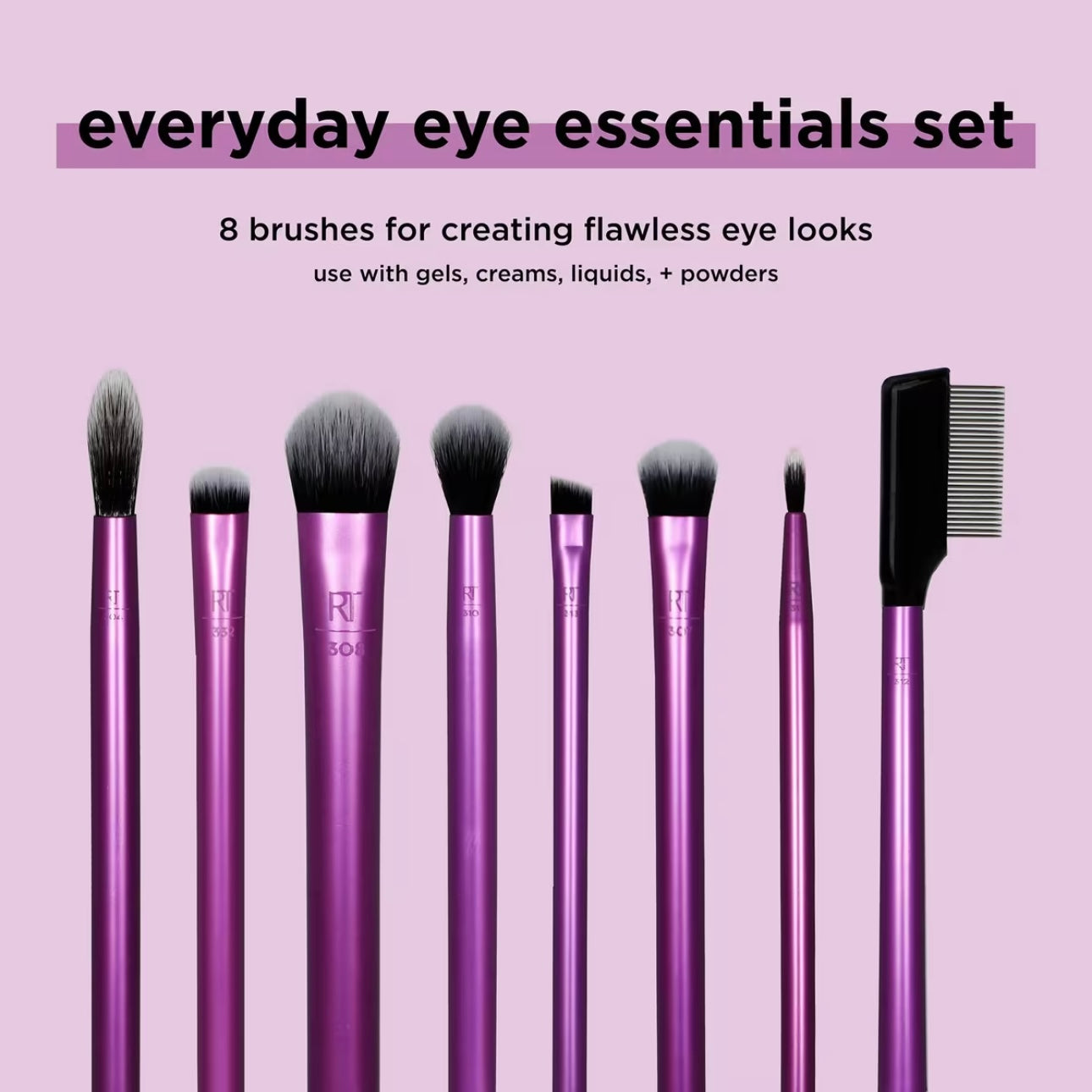 Set de Ojos Brochas Everyday Essentials Set REAL TECHNIQUES