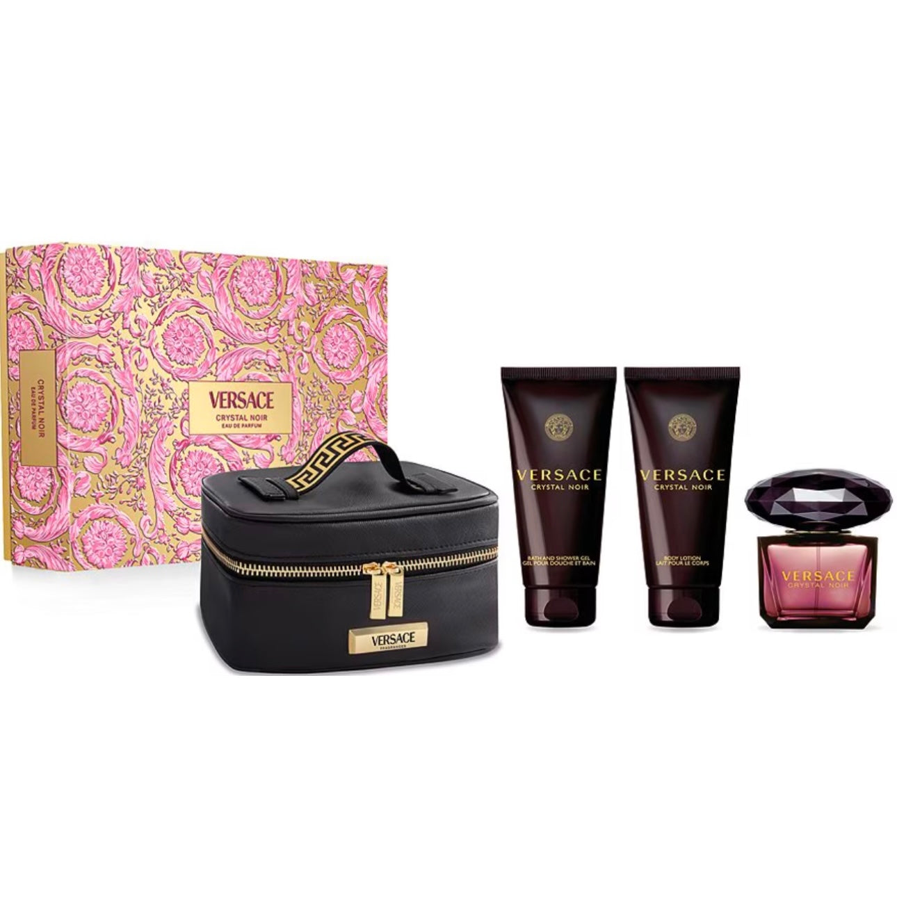 Set Perfume Mujer BRIGHT CRYSTAL NOIR VESACE