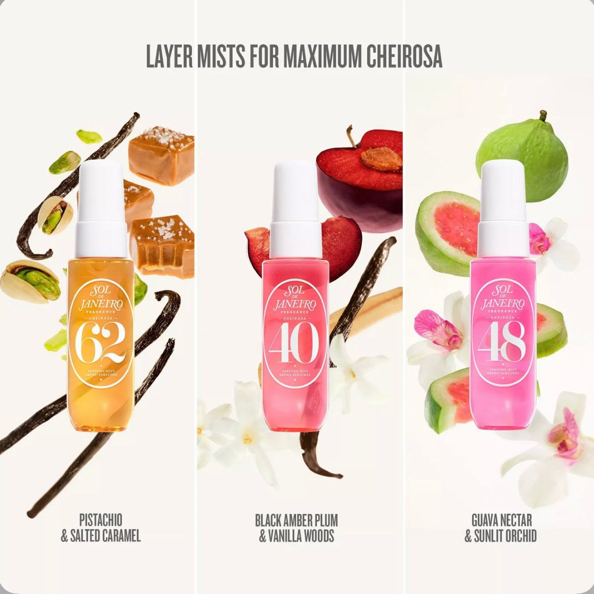 Set SOL DE JANEIRO Mist Trio