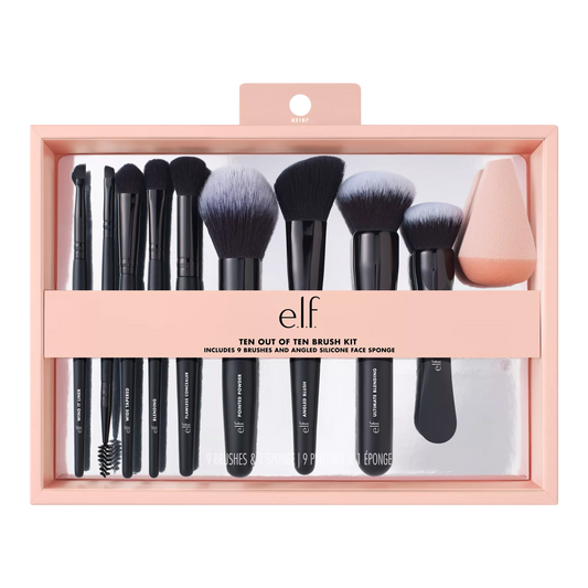 Kit de brochas Elf 10 de 10.