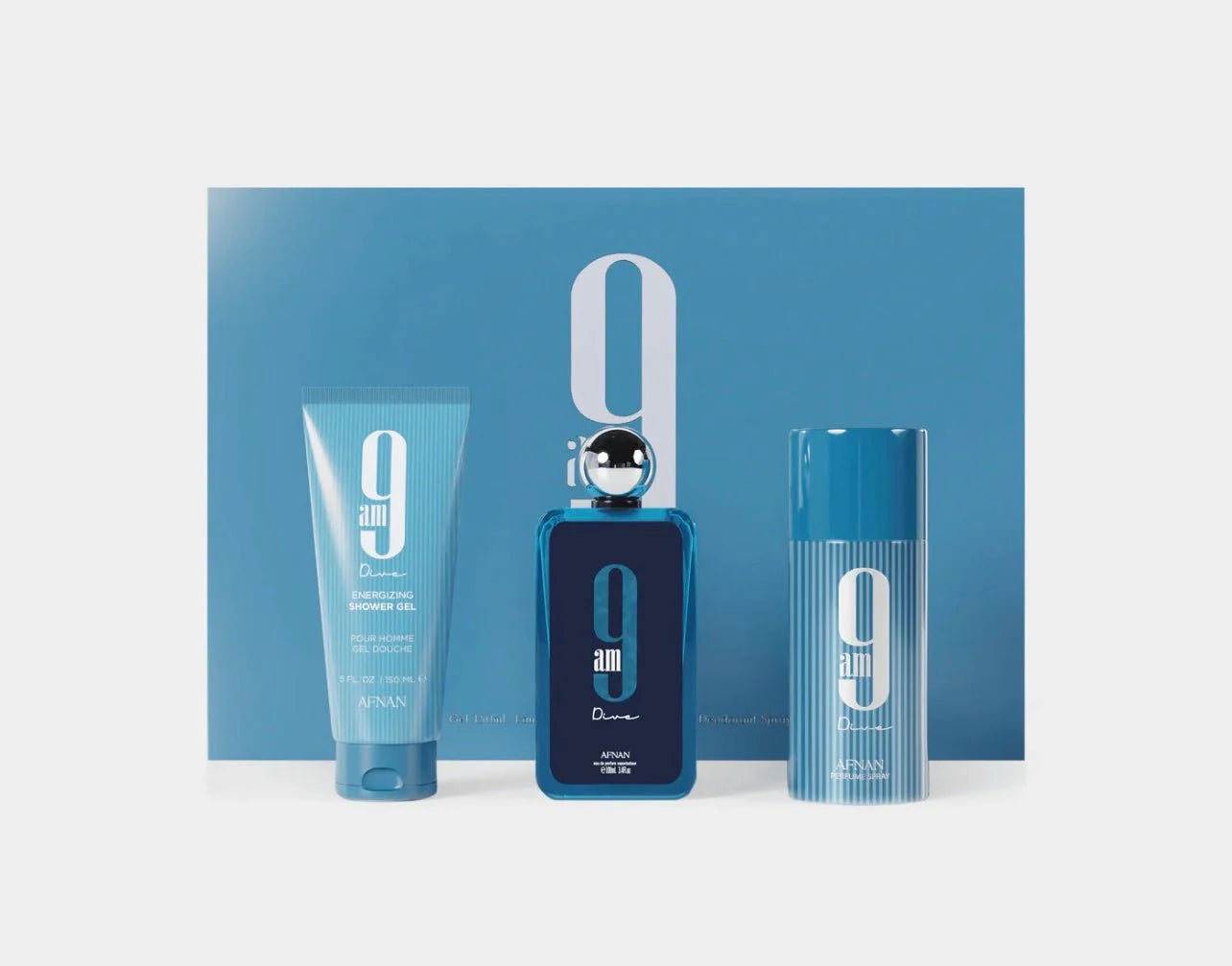 Set Perfume Hombre 9 AM AFNAN