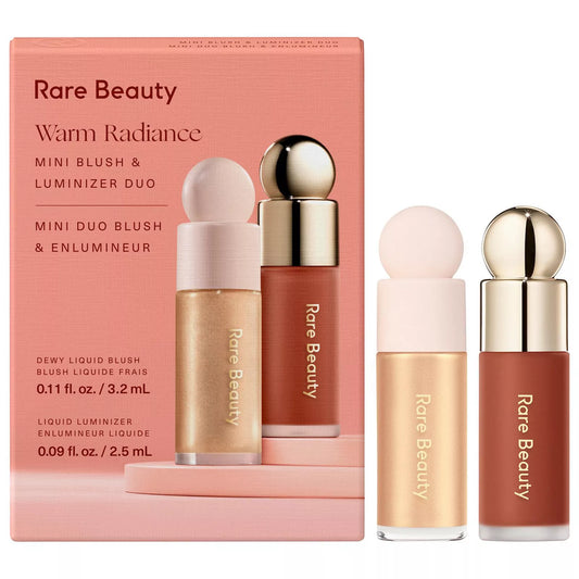 Set Iluminador & Blush WARM RADIANCE RARE BEAUTY