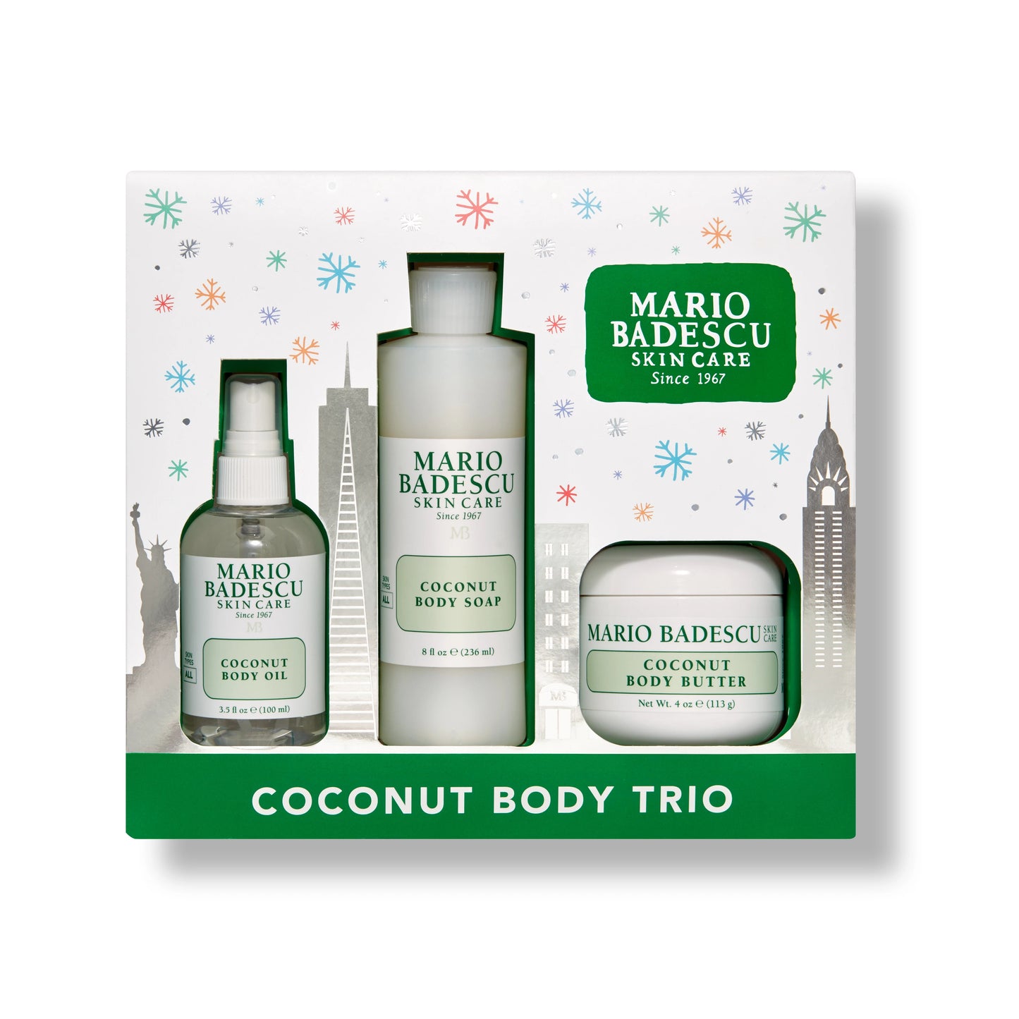 Set COCONUT BODY TRIO MARIO BADESCU