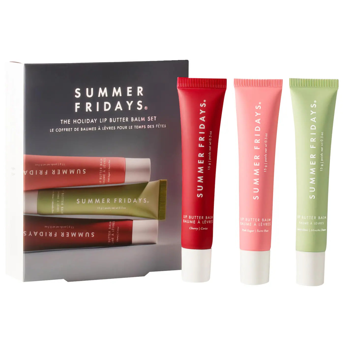 Set de Bálsamo de labios Lip Butter Balm - SUMMER FRIDAYS