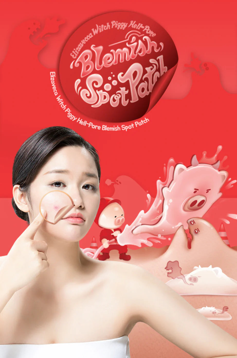 WITCH PIGGY HELL-PORE BLEMISH SPOT PATCH (44 PATCHES)