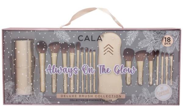 Set de Brochas ALWAYS ON THE GLOW 18 pcs CALA