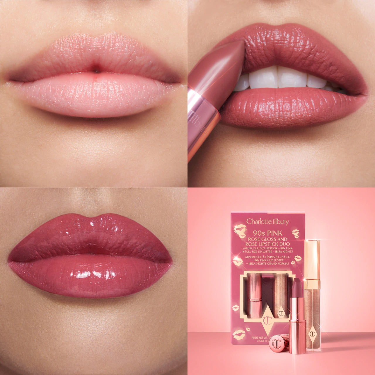 K.I.S.S.I.N.G Lipstick and Lip Gloss Duo CHARLOTTE TILBURY