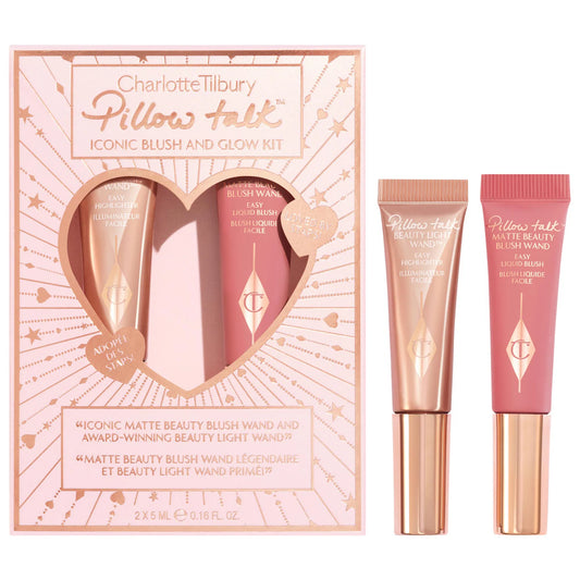 Mini Pillow Talk Iconic Blush and Glow Kit Set CHARLOTTE TILBURY