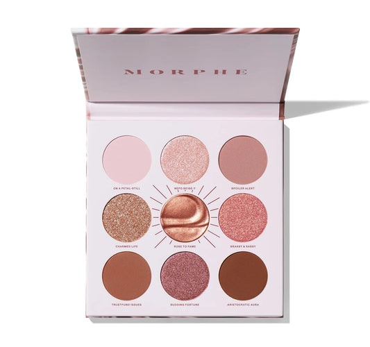 Paleta de Sombras ROSE TO FAME MORPHE