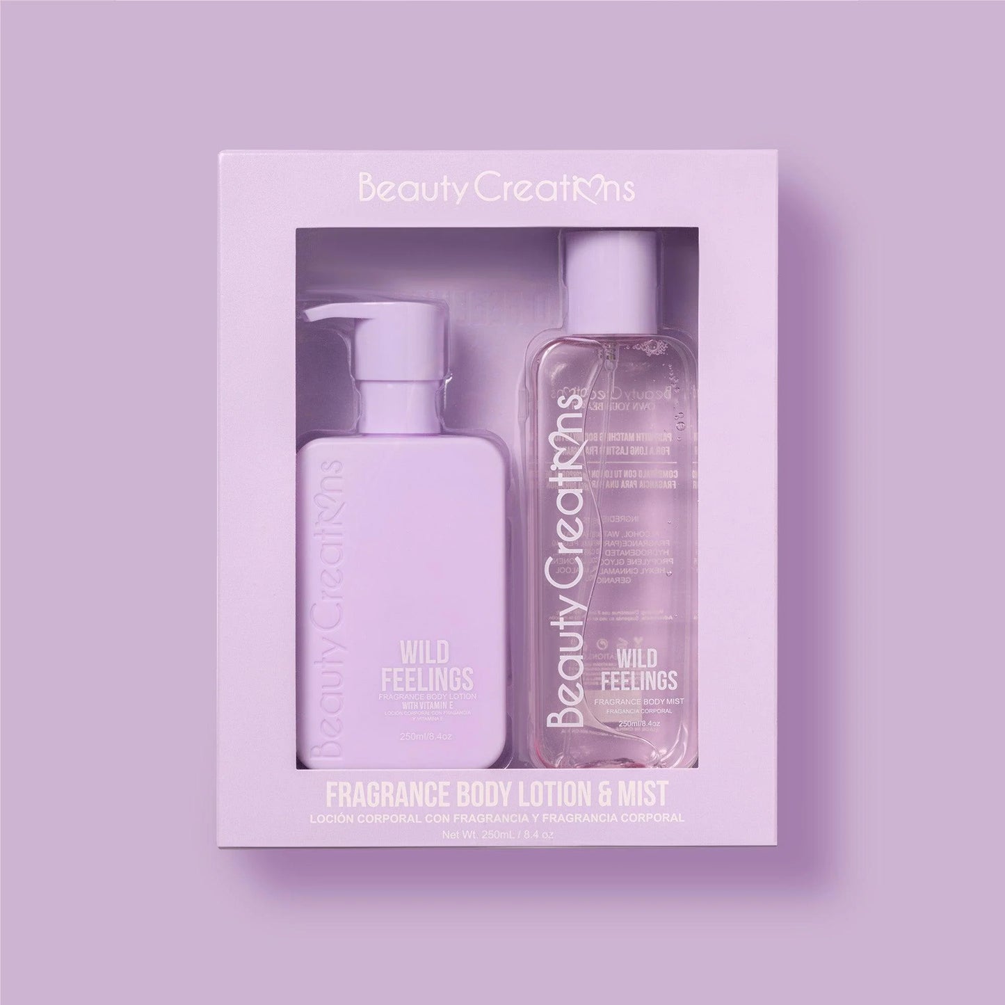 SET BODY LOTION & MIST BEAUTY CREATIONS