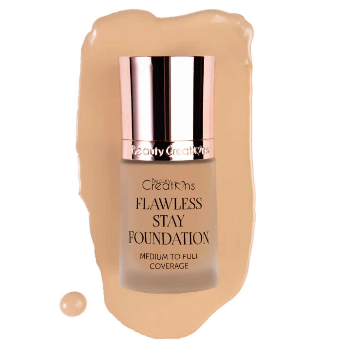 Base de maquillaje FLAWLESS STAY FOUNDATION BEAUTY CREATIONS