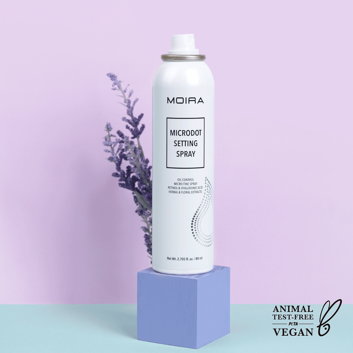 Fijador MICRODOT SETTING SPRAY MOIRA